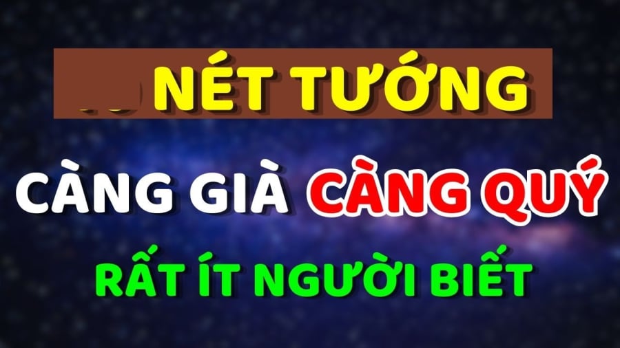 4 nét tướng của người phát tài về già, ung dung mà hưởng